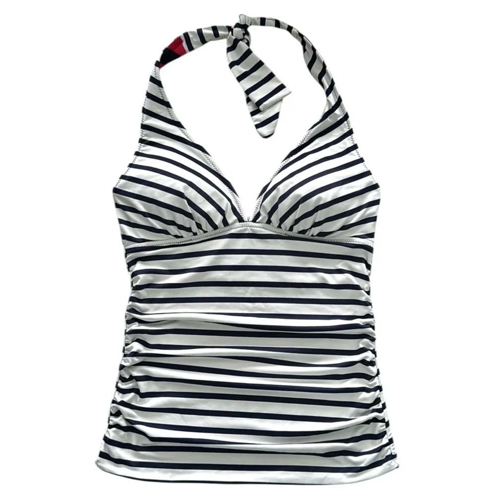 Tommy Bahama Channel Surfing Reversible Halter Tankini